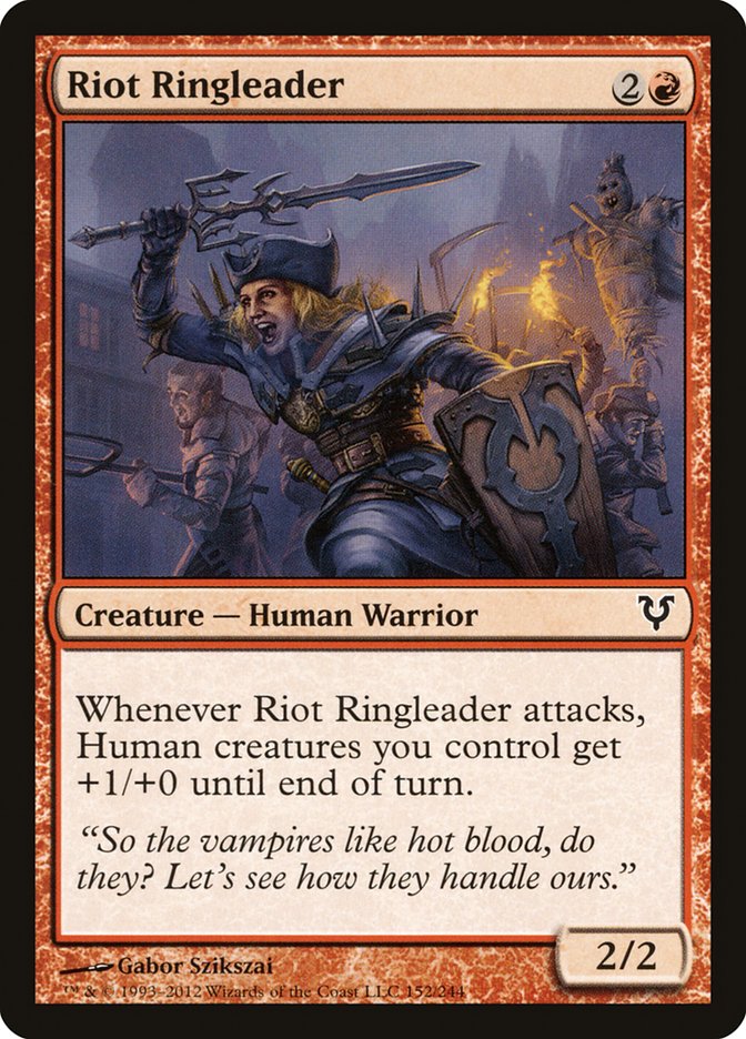 Riot Ringleader - (Foil): Avacyn Restored