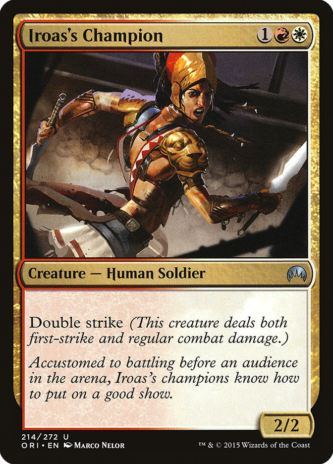 Iroas's Champion - (Foil): Magic Origins