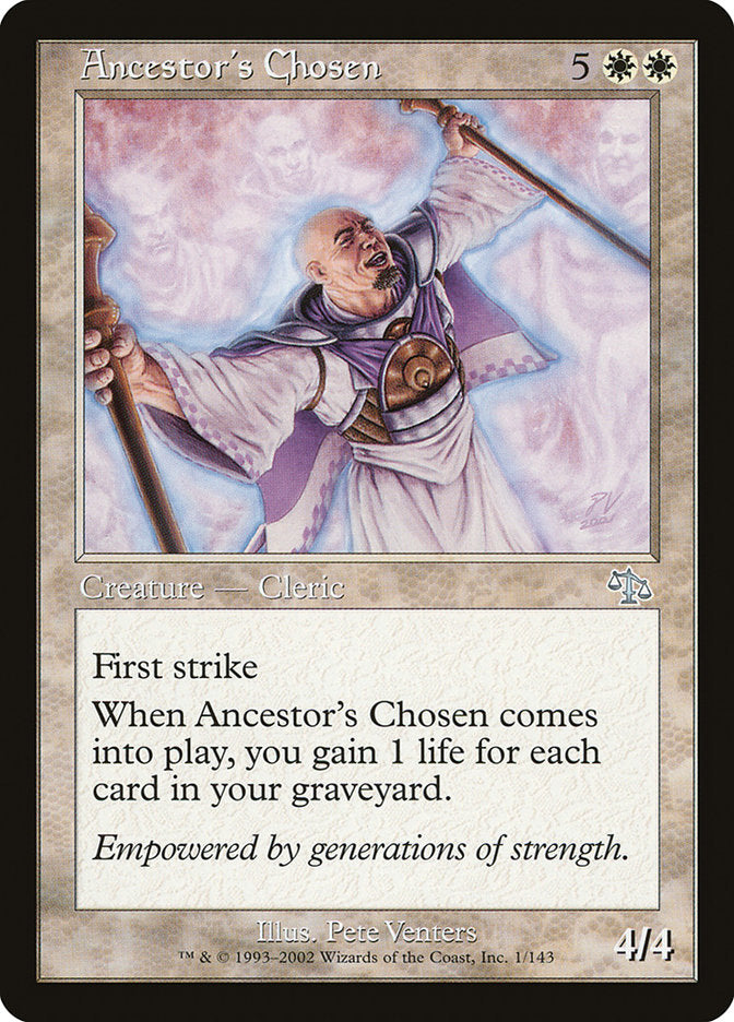 Ancestor's Chosen - (Foil): Judgment
