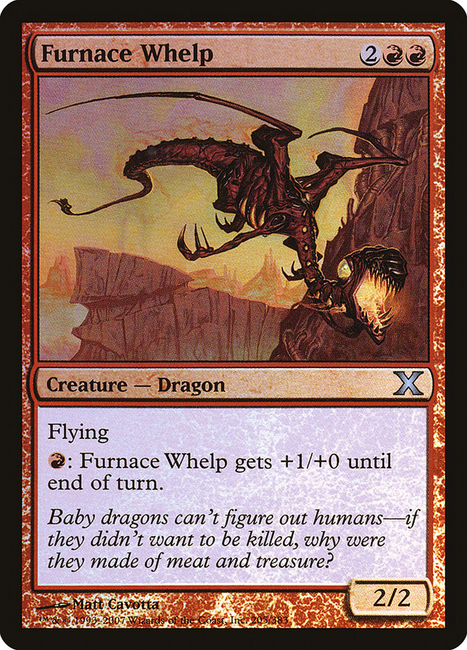 Furnace Whelp - (Foil): Tenth Edition
