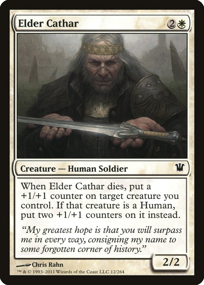 Elder Cathar - (Foil): Innistrad