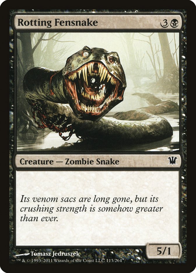 Rotting Fensnake: Innistrad