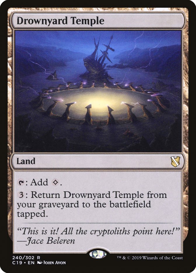 Drownyard Temple: Commander 2019