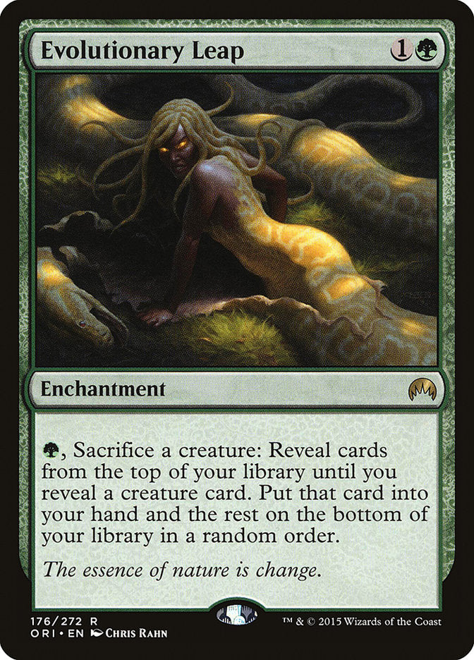 Evolutionary Leap - (Foil): Magic Origins