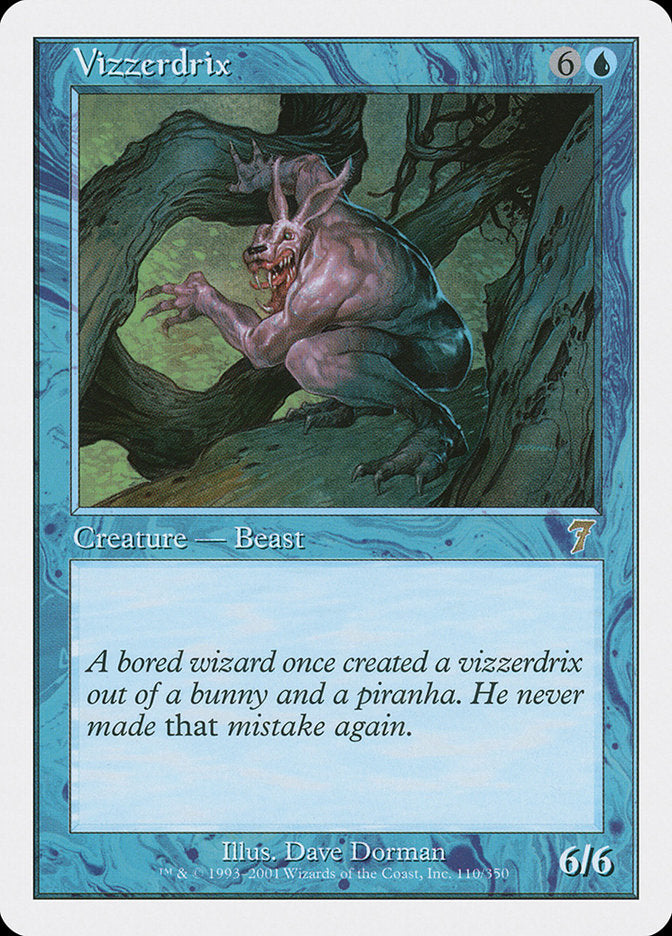 Vizzerdrix - (Foil): Seventh Edition