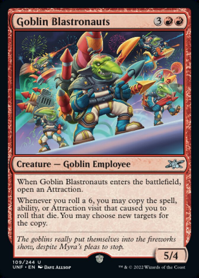 Goblin Blastronauts - (Foil): Unfinity
