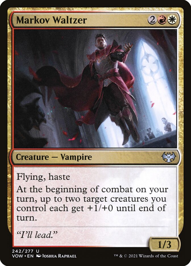 Markov Waltzer - (Foil): Innistrad: Crimson Vow