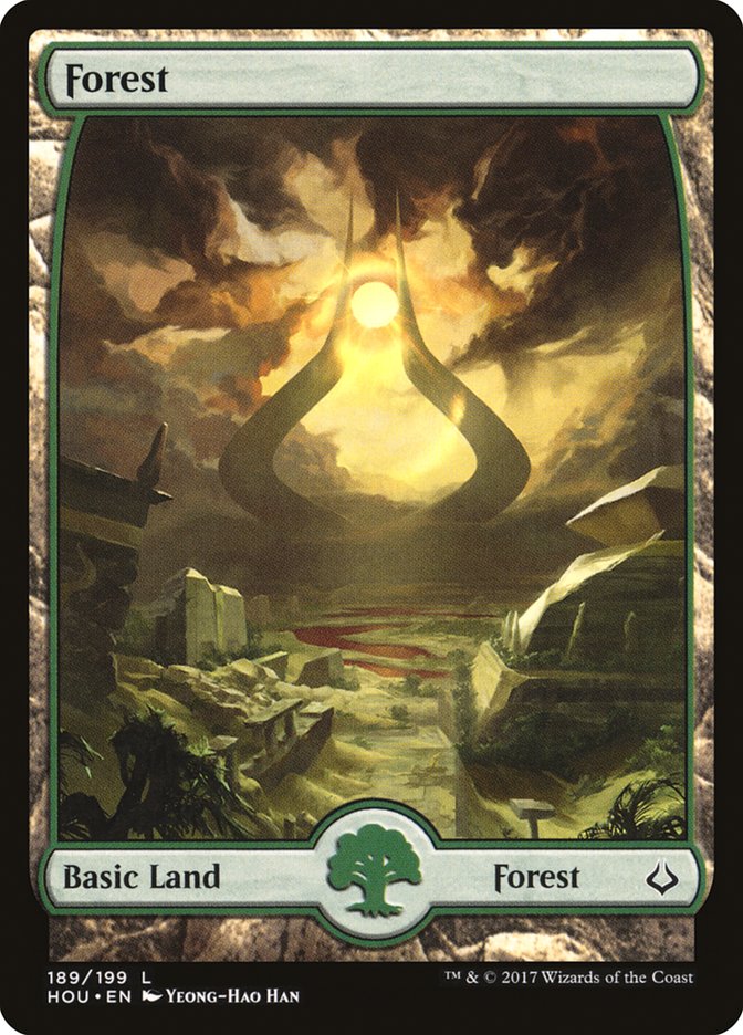 Forest (#189) (Full Art): Hour of Devastation