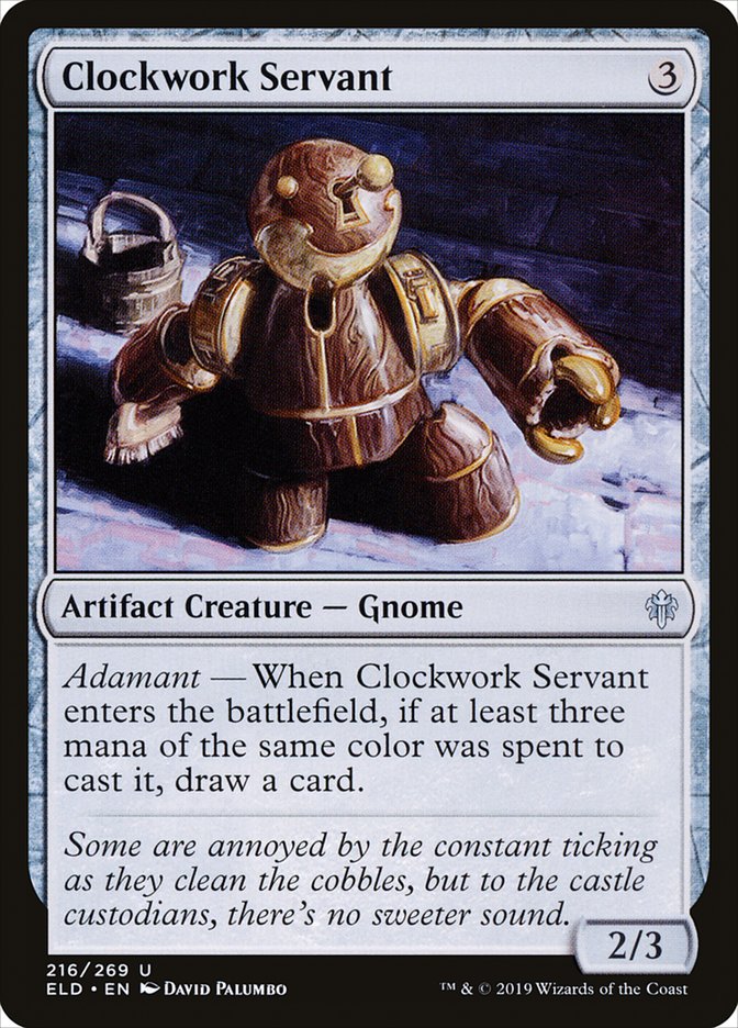Clockwork Servant: Throne of Eldraine