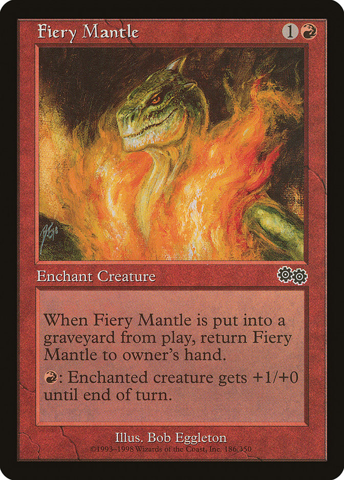 Fiery Mantle: Urza's Saga