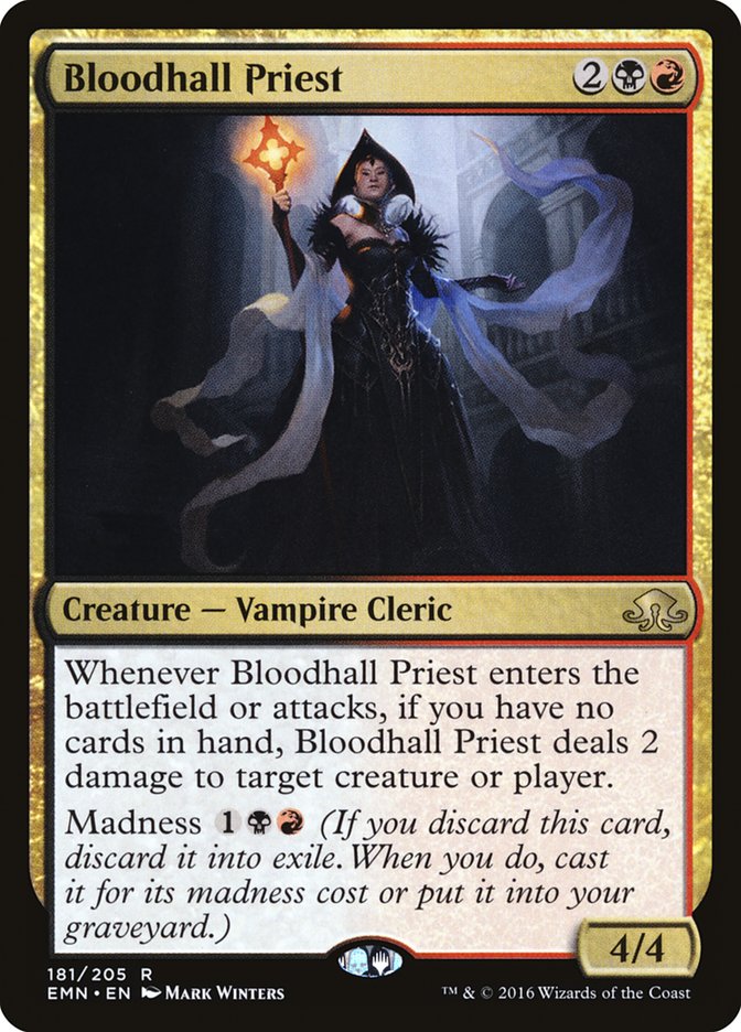 Bloodhall Priest - (Foil): Eldritch Moon