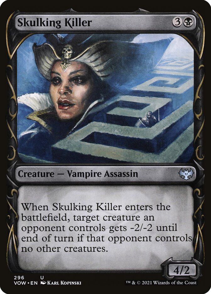 Skulking Killer (Showcase): Innistrad: Crimson Vow