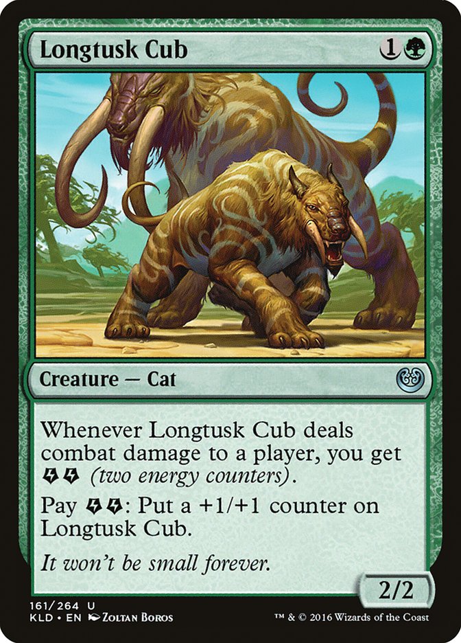 Longtusk Cub - (Foil): Kaladesh