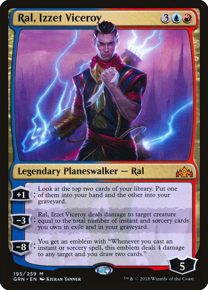 Ral, Izzet Viceroy: Guilds of Ravnica