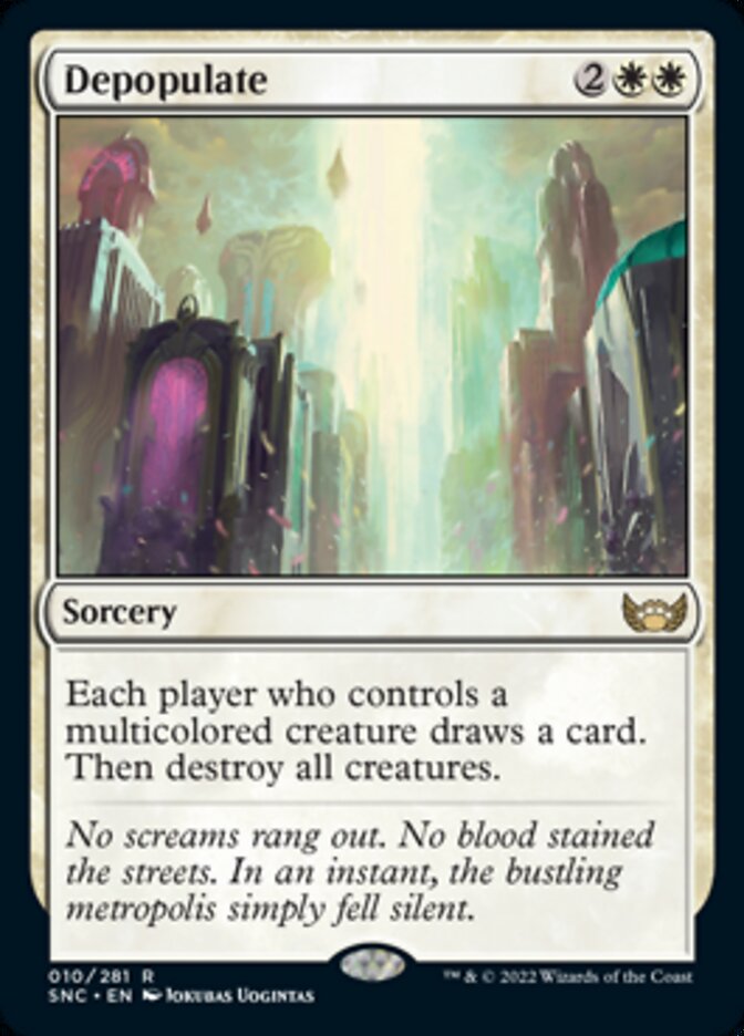Depopulate - (Foil): Streets of New Capenna