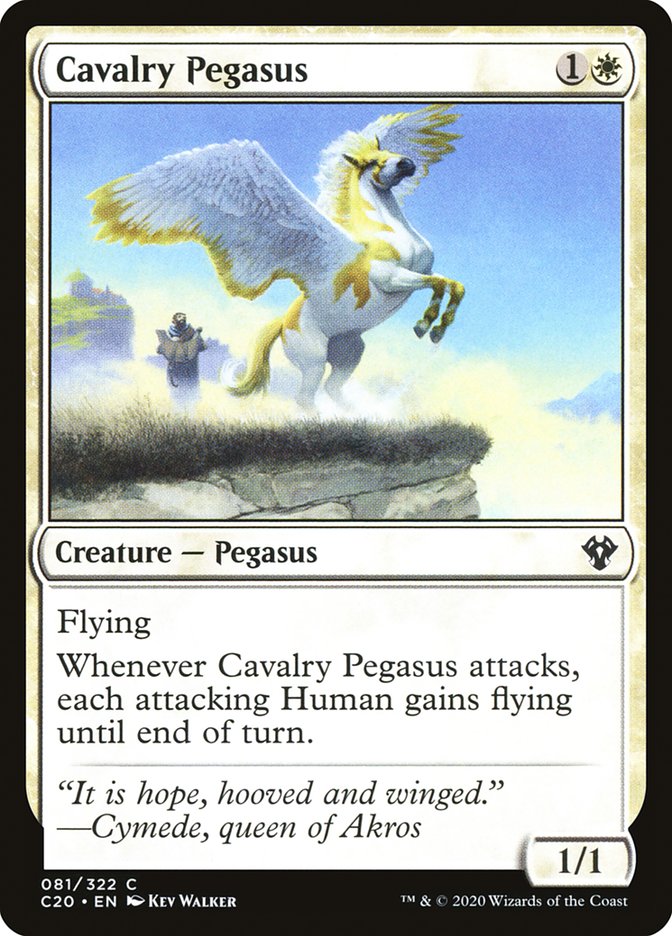 Cavalry Pegasus: Commander 2020