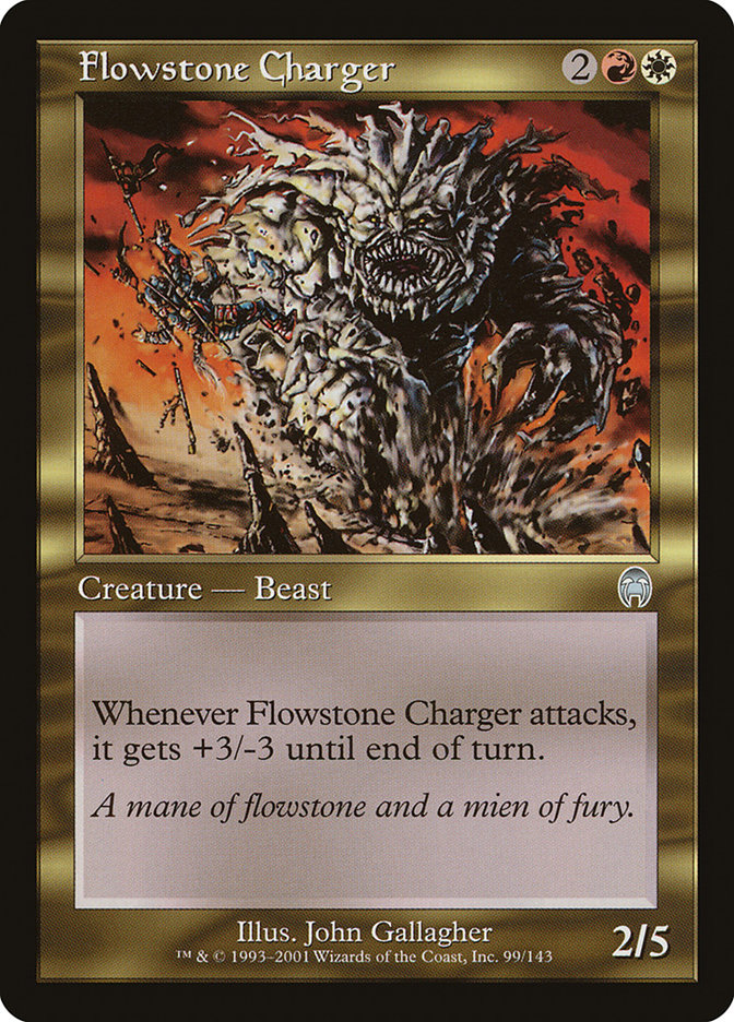 Flowstone Charger - (Foil): Apocalypse