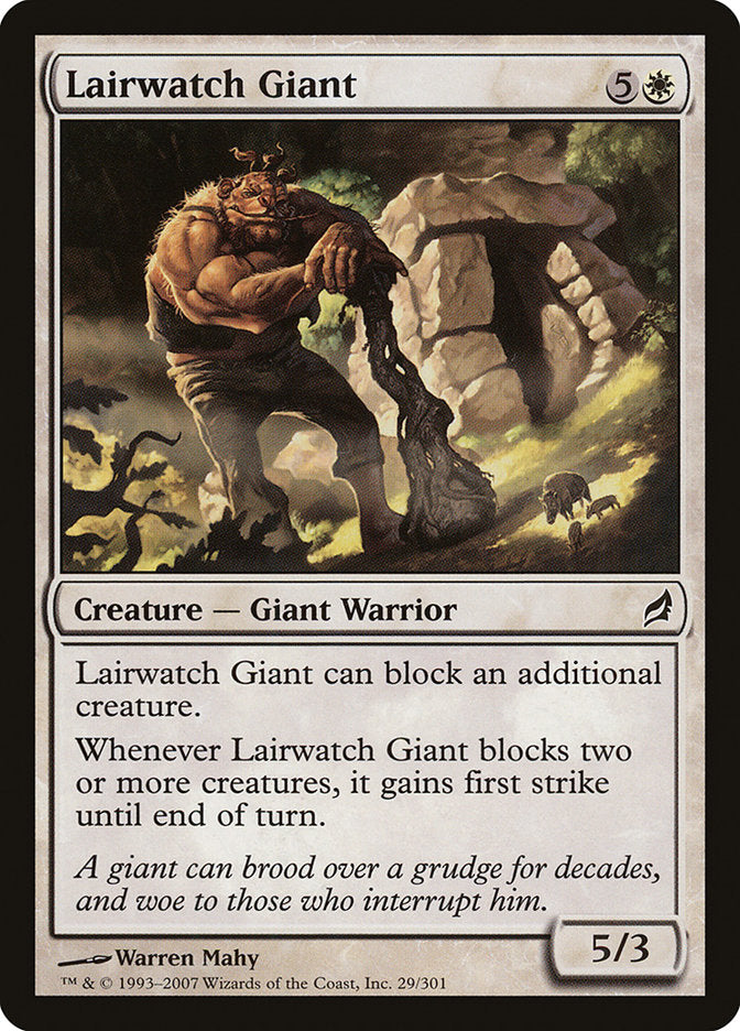 Lairwatch Giant - (Foil): Lorwyn