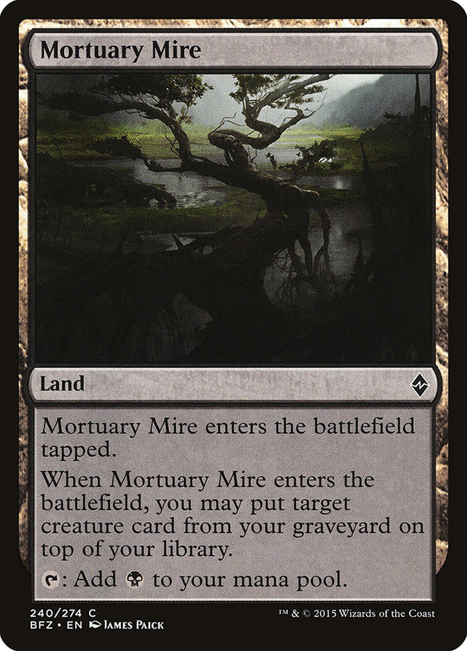Mortuary Mire: Battle for Zendikar