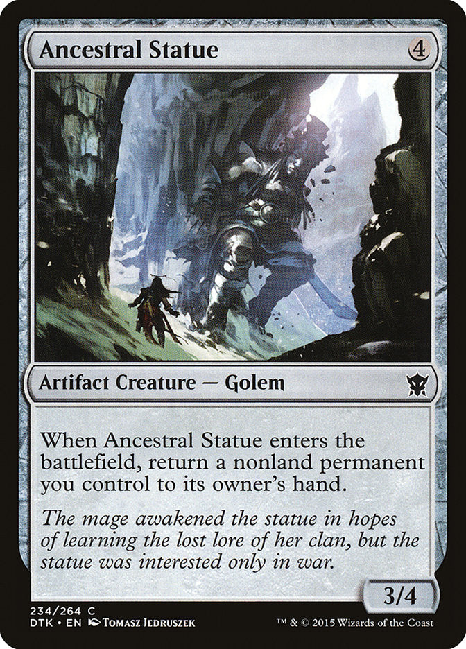 Ancestral Statue - (Foil): Dragons of Tarkir