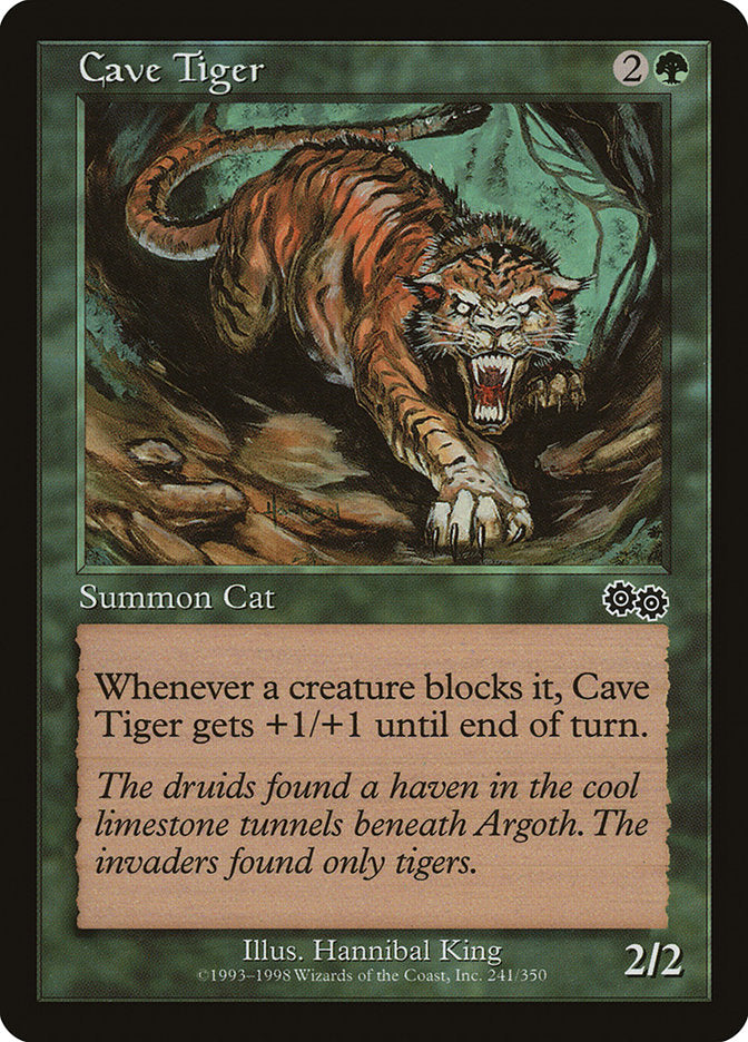 Cave Tiger: Urza's Saga