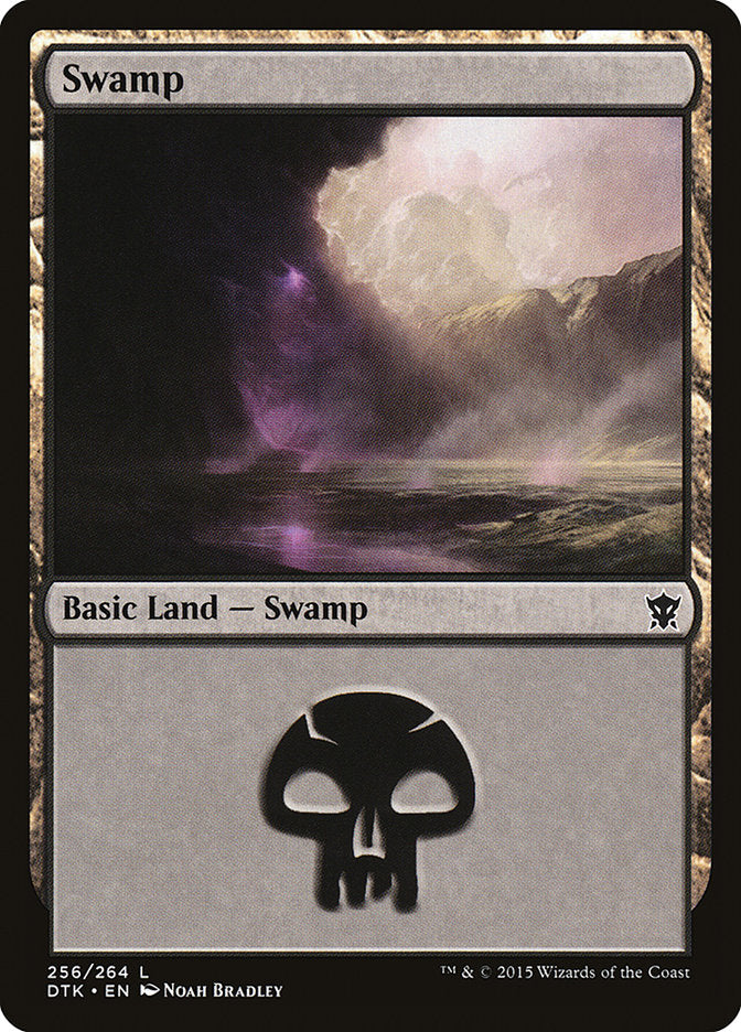 Swamp (#256): Dragons of Tarkir