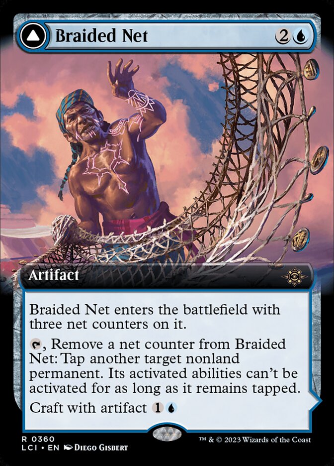 Braided Net // Braided Quipu (Extended Art): Lost Caverns of Ixalan
