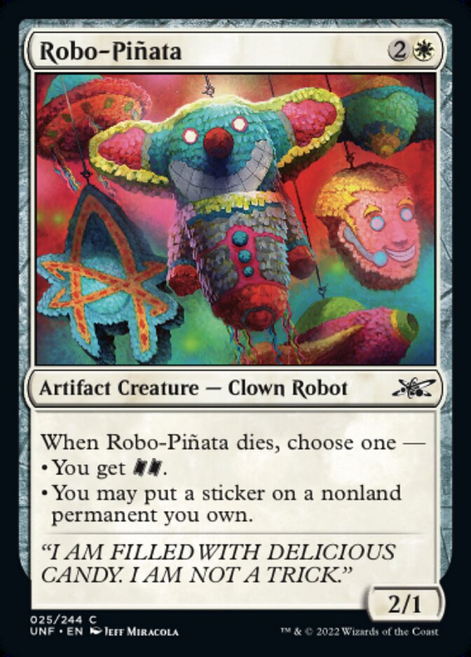 Robo-Piñata - (Foil): Unfinity