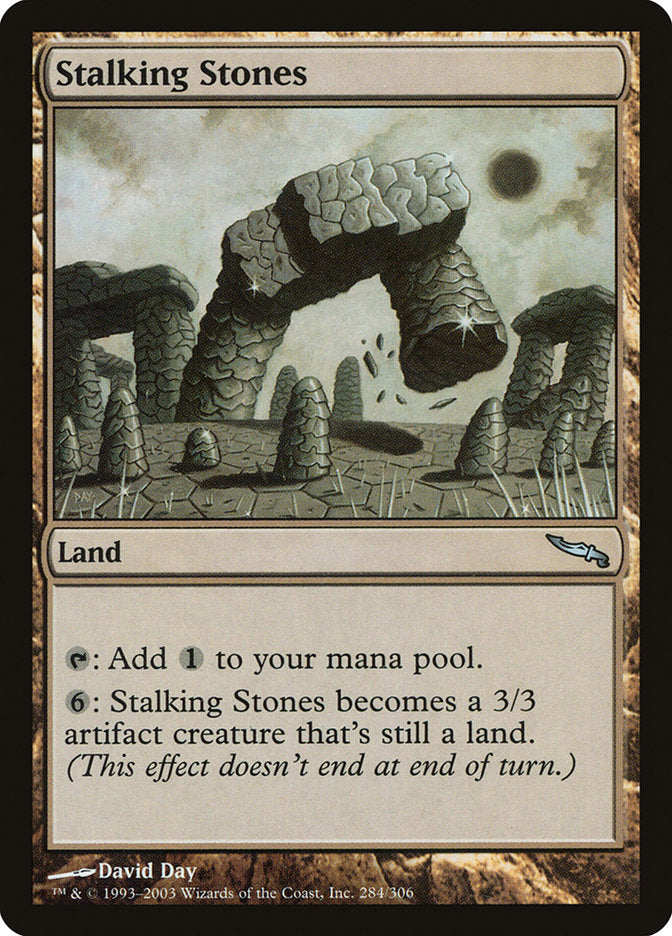 Stalking Stones - (Foil): Mirrodin