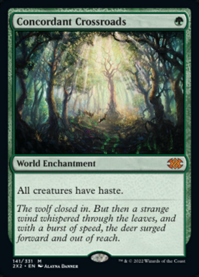Concordant Crossroads - (Foil): Double Masters 2022