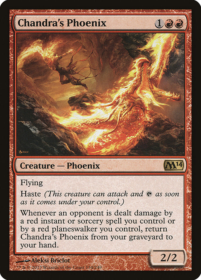 Chandra's Phoenix - (Foil): Magic 2014