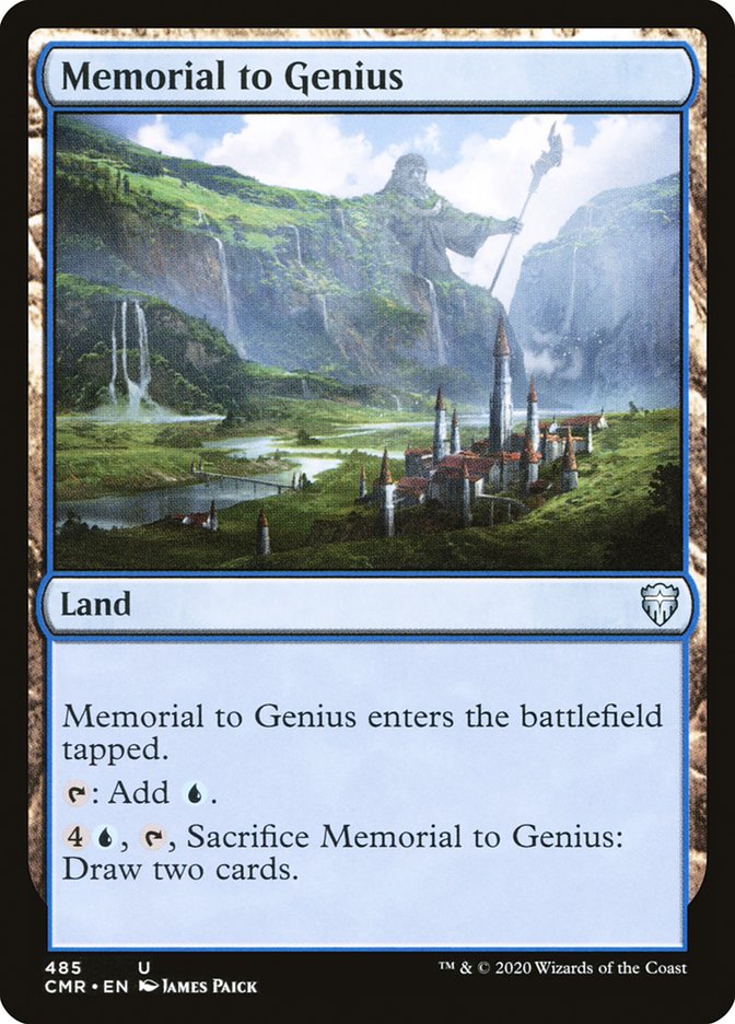 Memorial to Genius (Commander Deck): Commander Legends