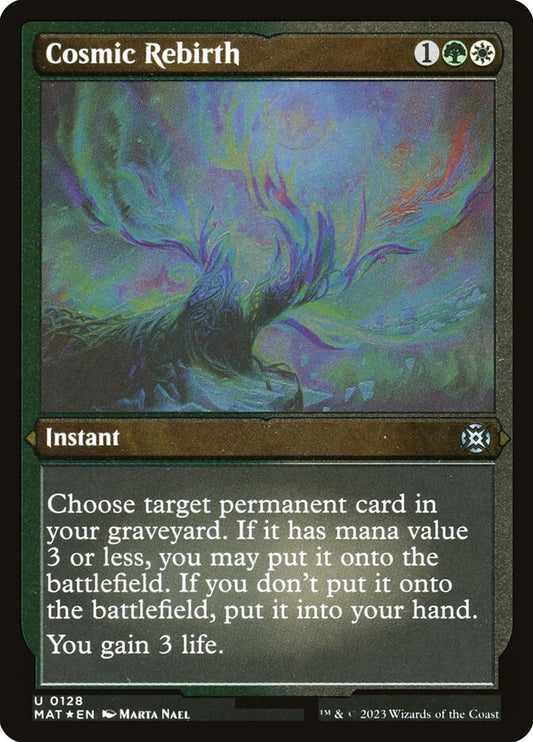 Cosmic Rebirth - (Foil): March of the Machine: The Aftermath