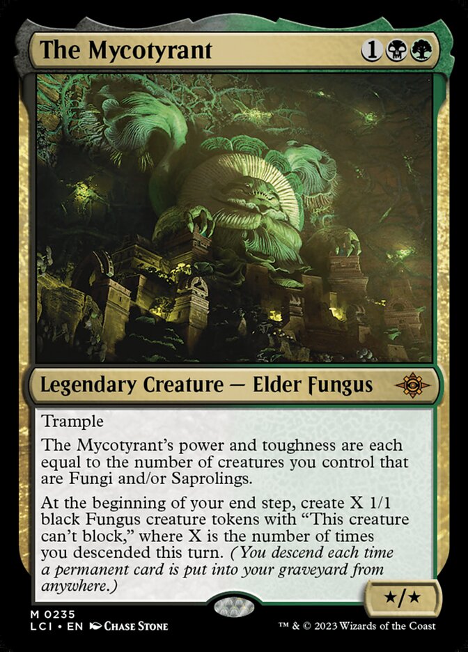 The Mycotyrant - (Foil): Lost Caverns of Ixalan