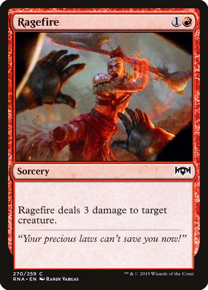 Ragefire (Planeswalker Deck): Ravnica Allegiance
