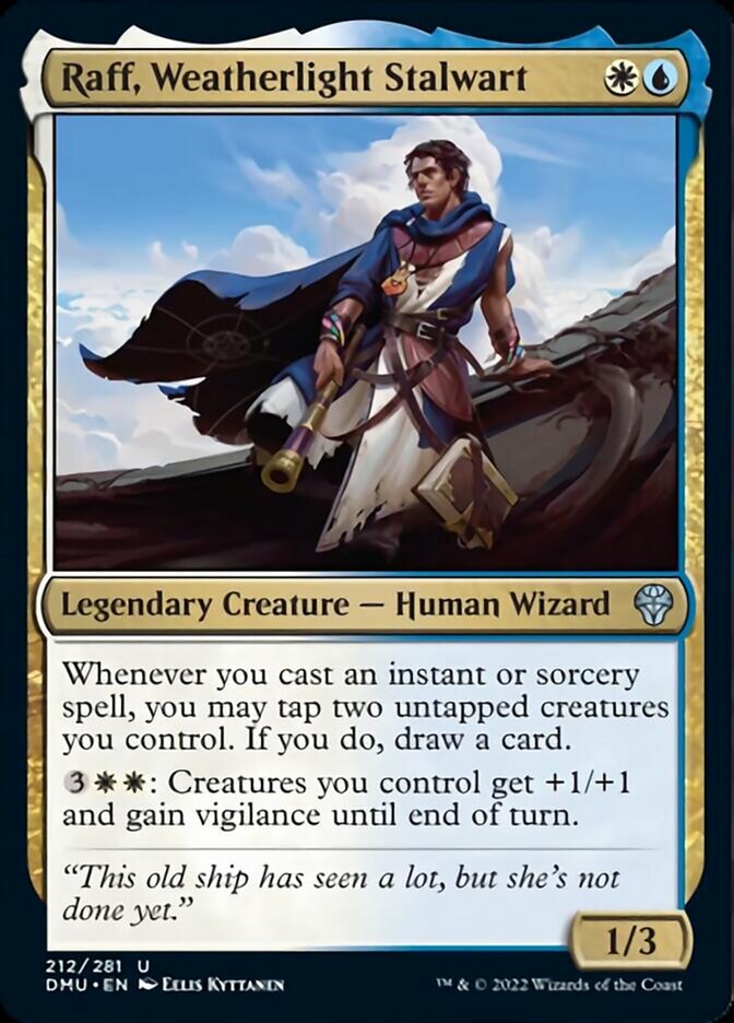 Raff, Weatherlight Stalwart - (Foil): Dominaria United