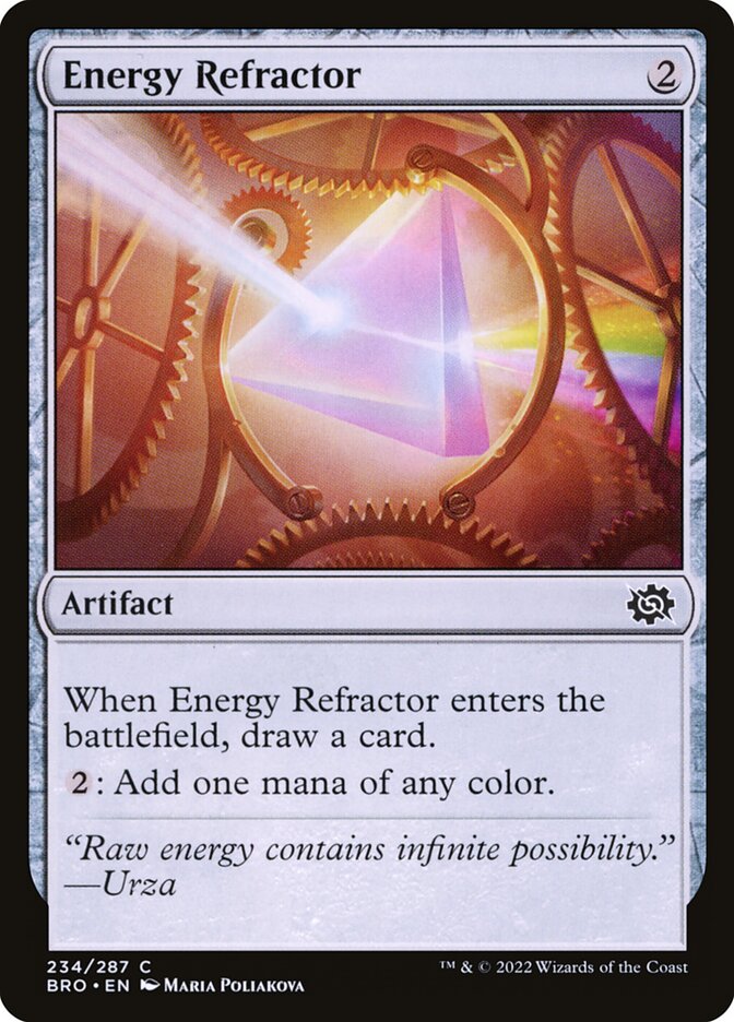 Energy Refractor - (Foil): The Brothers' War