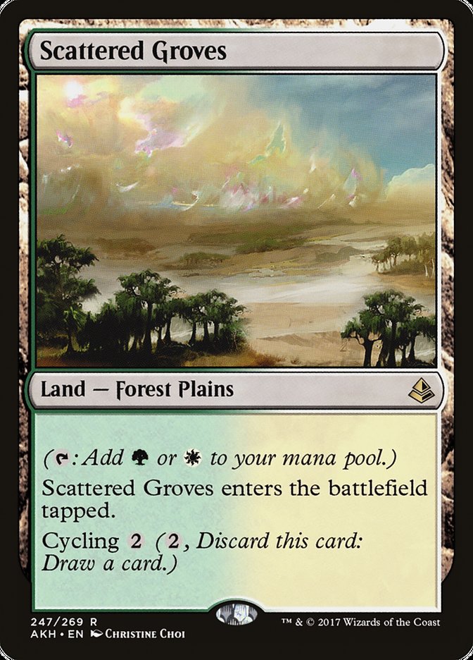 Scattered Groves - (Foil): Amonkhet