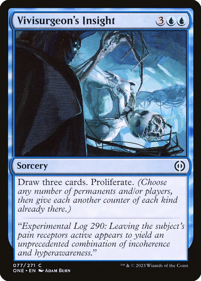 Vivisurgeon's Insight - (Foil): Phyrexia: All Will Be One