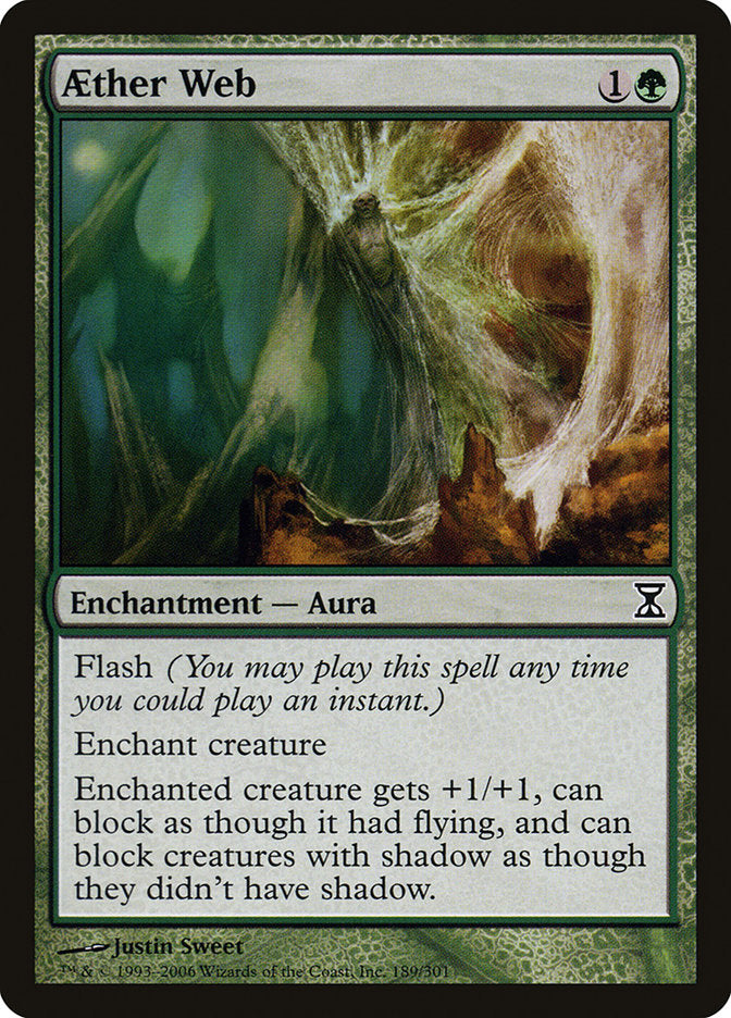 Aether Web - (Foil): Time Spiral