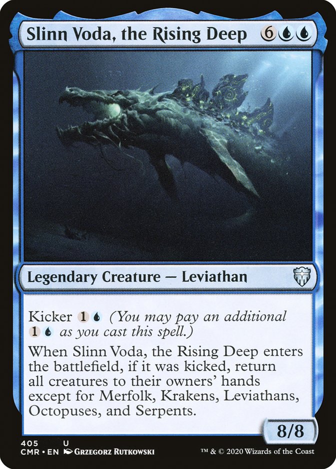 Slinn Voda, the Rising Deep (Commander Deck): Commander Legends