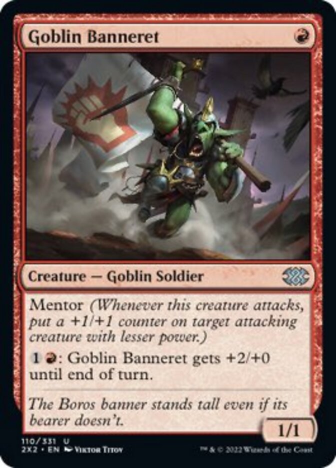Goblin Banneret - (Foil): Double Masters 2022