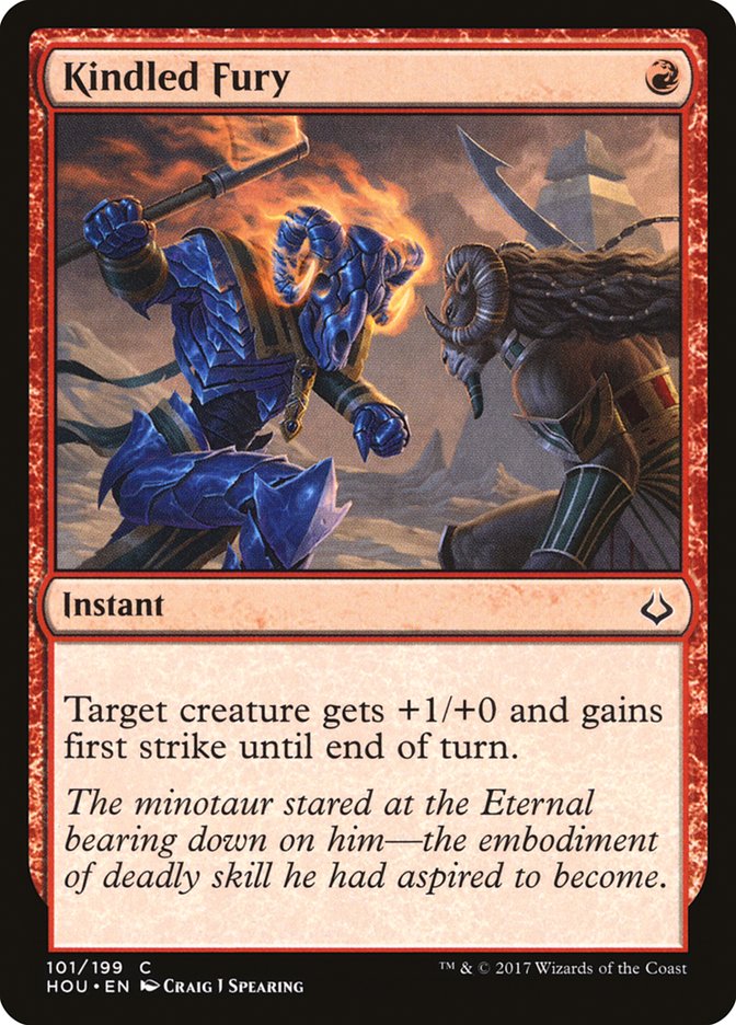 Kindled Fury - (Foil): Hour of Devastation