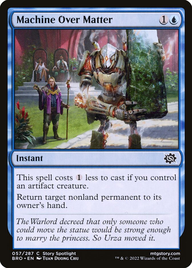 Machine Over Matter - (Foil): The Brothers' War