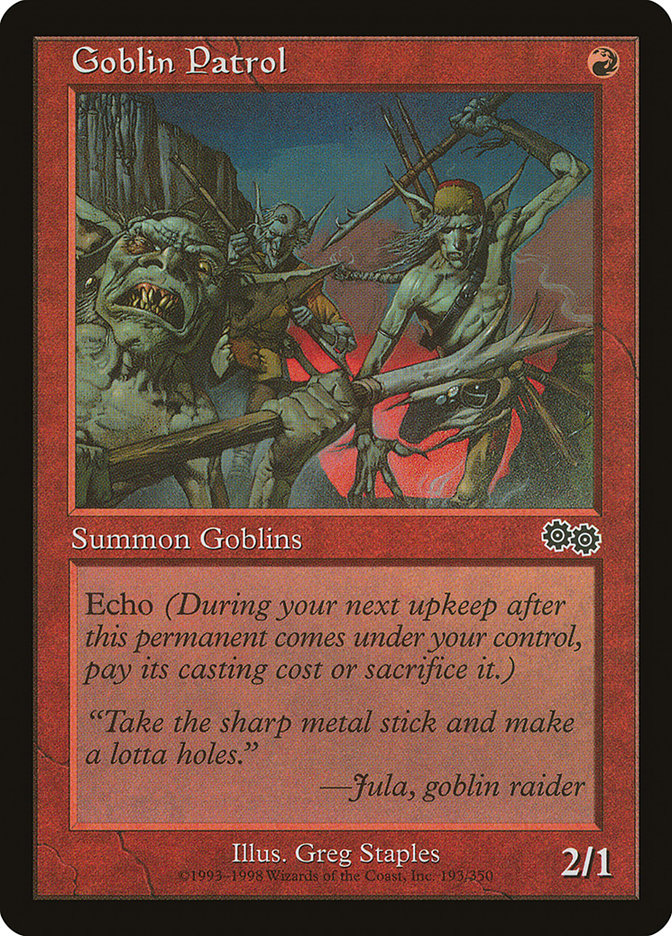 Goblin Patrol: Urza's Saga