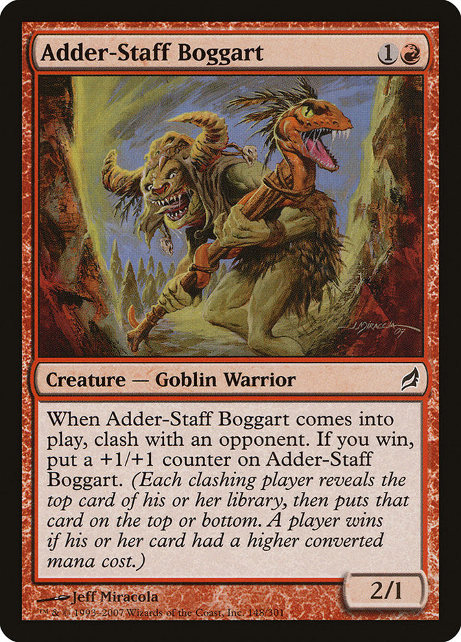 Adder-Staff Boggart - (Foil): Lorwyn