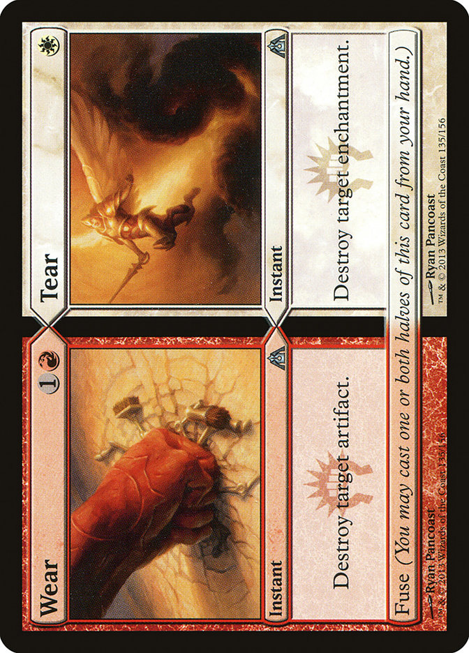 Wear // Tear - (Foil): Dragon's Maze