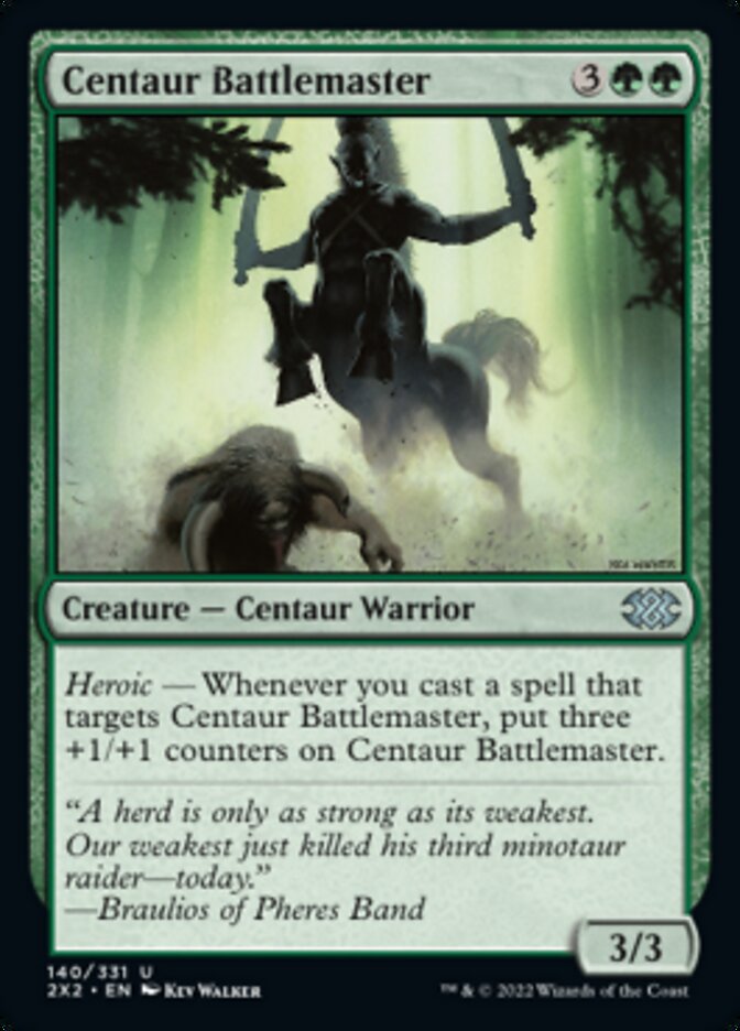 Centaur Battlemaster - (Foil): Double Masters 2022
