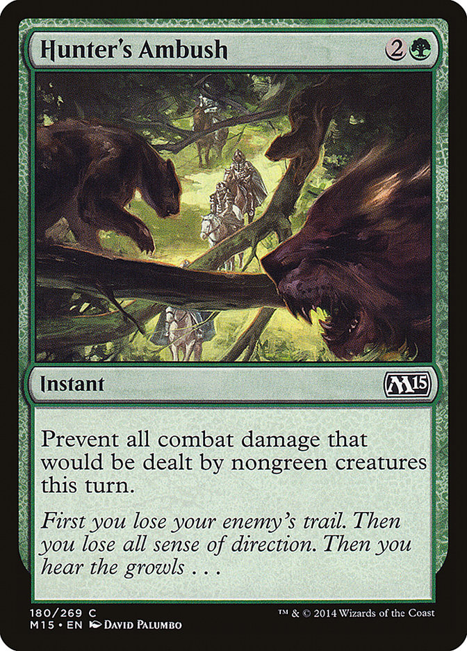 Hunter's Ambush - (Foil): Magic 2015