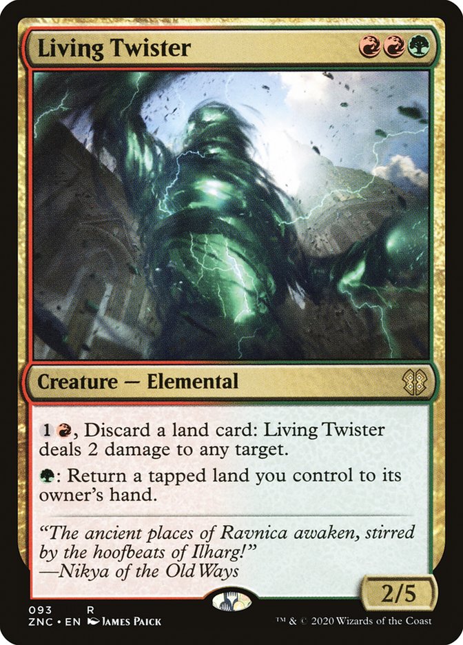 Living Twister: Zendikar Rising Commander